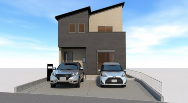 岸和田市土生町、新築一戸建ての画像です