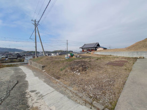 岸和田市稲葉町、土地の画像です