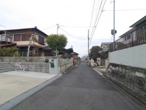 岸和田市東ケ丘町、土地の画像です