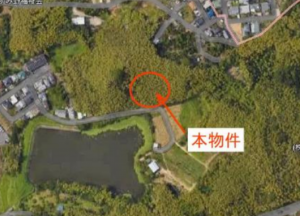 岸和田市三田町、土地の間取り画像です