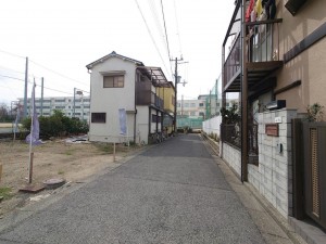 岸和田市春木旭町、土地の画像です