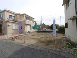 岸和田市春木旭町、土地の画像です