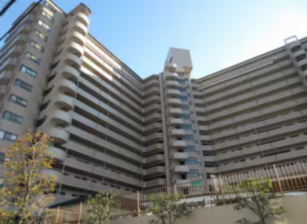 岸和田市土生町、マンションの間取り画像です