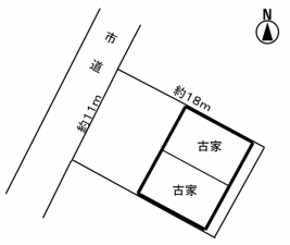 和泉市幸、土地の間取り画像です