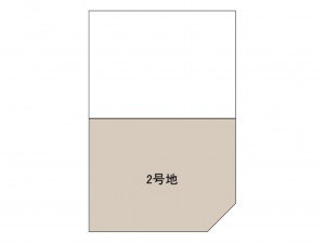 和泉市光明台、土地の間取り画像です