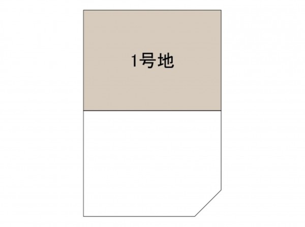 和泉市光明台、土地の間取り画像です