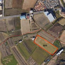 和泉市上代町、土地の間取り画像です