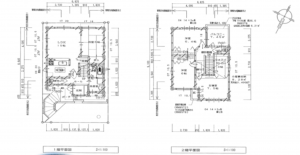 和泉市池田下町、中古一戸建ての間取り画像です