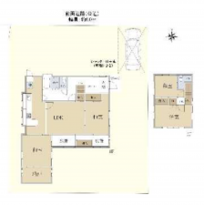 和泉市弥生町、中古一戸建ての間取り画像です