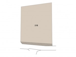 和泉市久井町、土地の間取り画像です