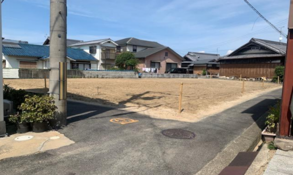 岸和田市三田町、土地の画像です