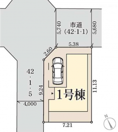 岸和田市岸野町、新築一戸建ての画像です
