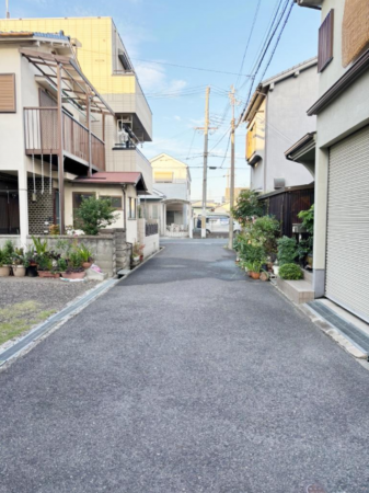 岸和田市下池田町、土地の画像です