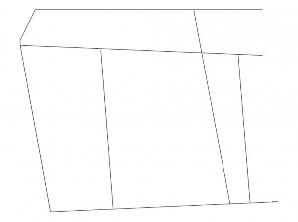 岸和田市包近町、土地の間取り画像です