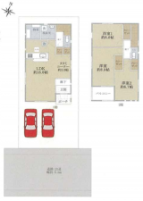 和泉市幸、中古一戸建ての間取り画像です