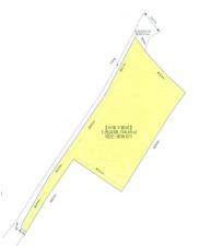 岸和田市畑町、土地の間取り画像です