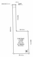 和泉市小田町、土地の間取り画像です