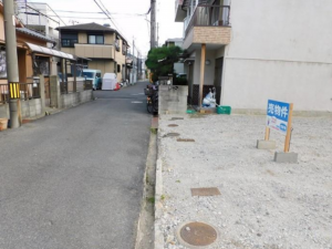 岸和田市小松里町、土地の画像です