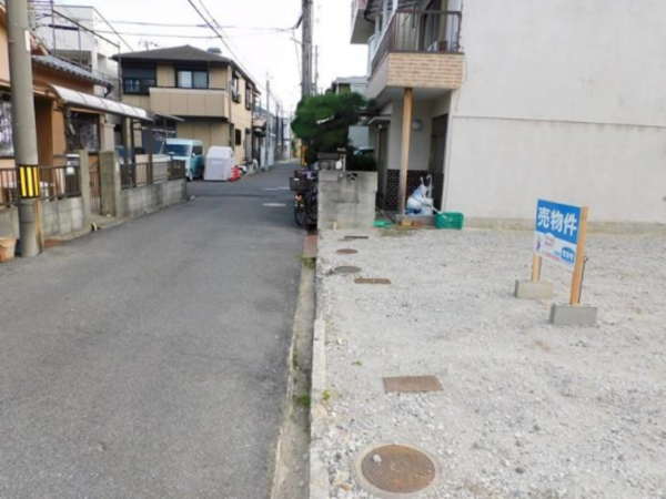 岸和田市小松里町、土地の画像です