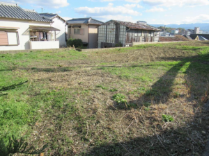 和泉市唐国町、土地の画像です