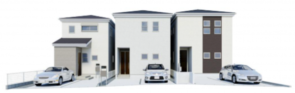 岸和田市極楽寺町、新築一戸建ての画像です