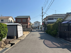 和泉市鶴山台、土地の画像です