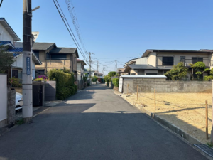 和泉市鶴山台、土地の画像です