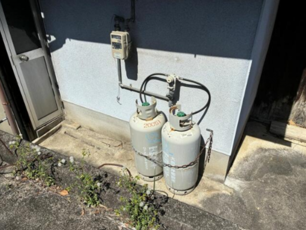 岸和田市摩湯町、土地の画像です