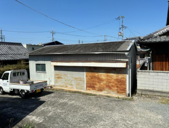 岸和田市摩湯町、土地の画像です