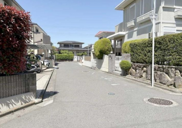 和泉市弥生町、土地の画像です