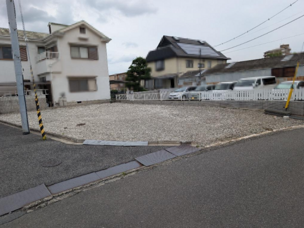 岸和田市作才町、土地の画像です