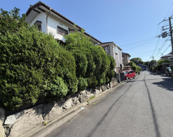 岸和田市上松町、土地の画像です