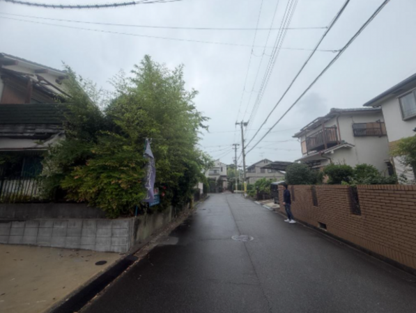 和泉市唐国町、土地の画像です