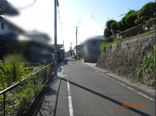 多賀城市鶴ケ谷、土地の画像です