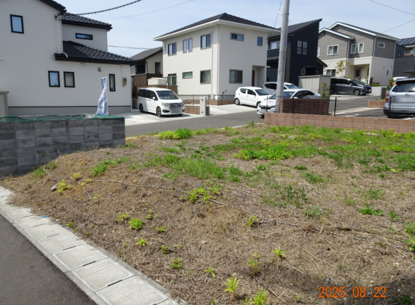 多賀城市浮島、土地の画像です