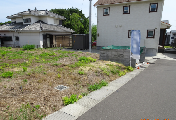 多賀城市浮島、土地の画像です