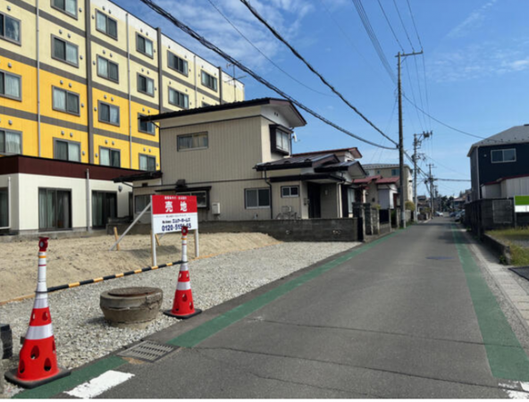 多賀城市桜木、土地の画像です