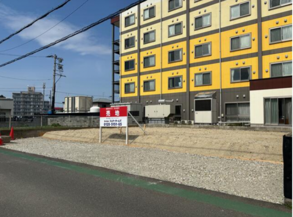 多賀城市桜木、土地の画像です