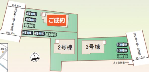 仙台市宮城野区岩切、新築一戸建ての画像です