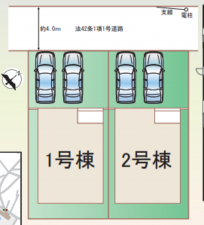 多賀城市下馬、新築一戸建ての画像です