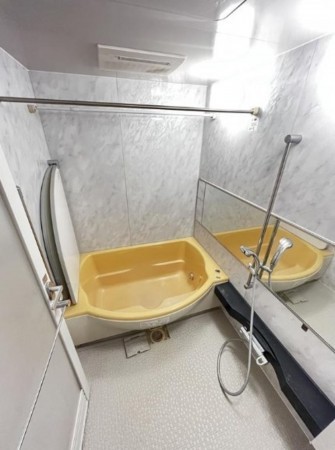 仙台市宮城野区新田東、マンションの風呂画像です