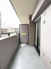 仙台市宮城野区新田、マンションのバルコニー画像です