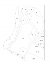 仙台市宮城野区岩切、土地の間取り画像です