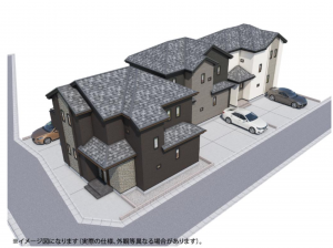 仙台市宮城野区中野、新築一戸建ての画像です