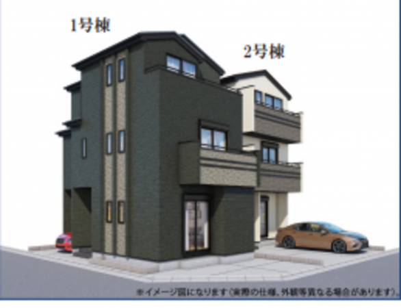 仙台市宮城野区萩野町、新築一戸建ての画像です
