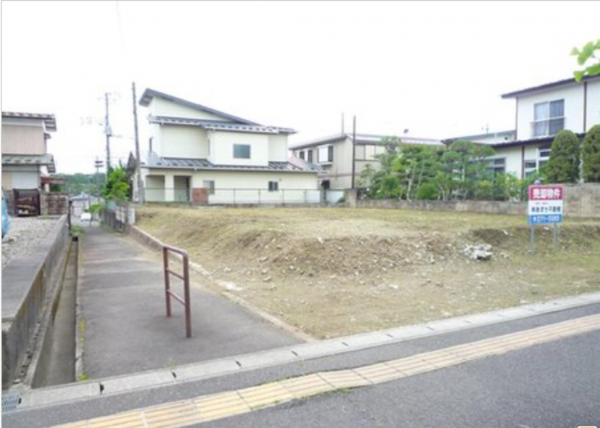仙台市宮城野区鶴ケ谷、土地の画像です