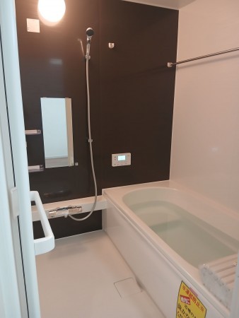 仙台市宮城野区福田町、新築一戸建ての風呂画像です