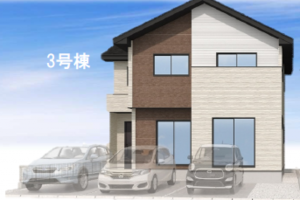 仙台市宮城野区福田町、新築一戸建ての画像です