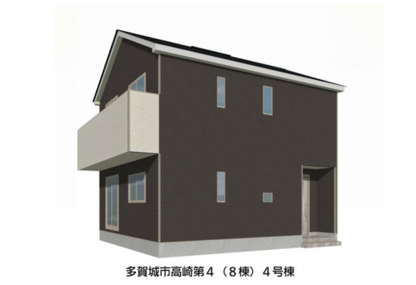 多賀城市高崎、新築一戸建ての画像です