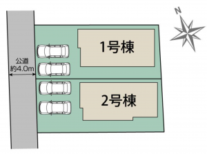 仙台市宮城野区福室、新築一戸建ての画像です